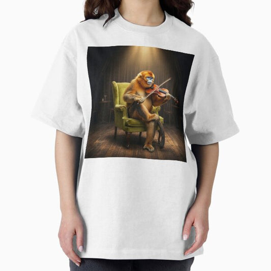 Golden Snub-Nosed Monkey Outshines Itzhak Perlman T-Shirt