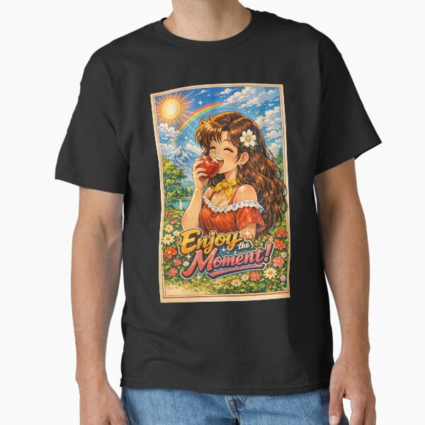 Enjoy the Moment: Summer Breeze Anime T-Shirt