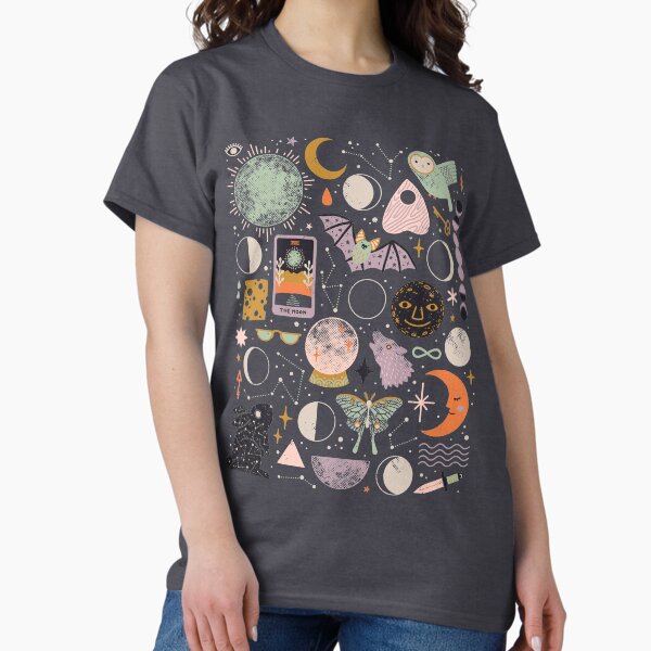 Lunar Pattern: Blue Moon T-Shirt