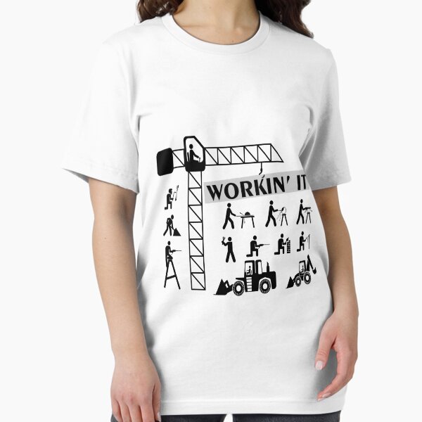 Workin It Blue Collar Workers T-Shirt