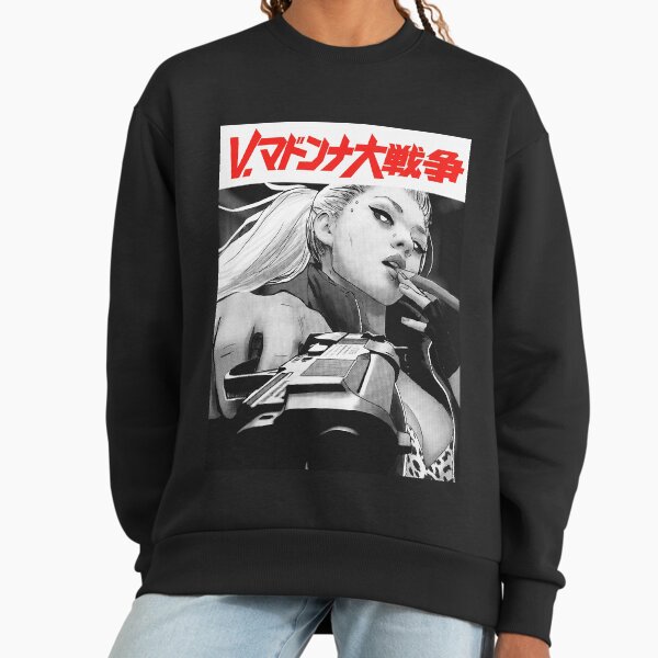 Yakuza Japanese Cyberpunk Girl Vaporwave Urban Style Sweatshirt