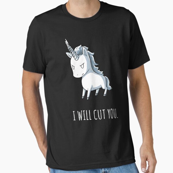 Stabby The Unicorn I Will Cut You Summer T-Shirt