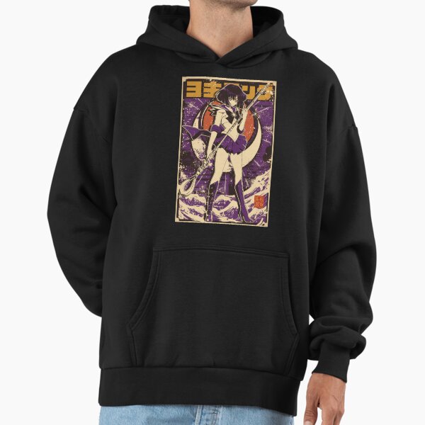 Sailor Saturn Kanji Poster Hoodie