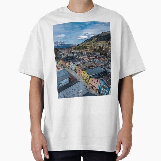Colorful Village in Bavarian Alps T-Shirt