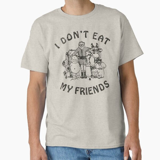 I Don't Eat My Friends 1985 T-Shirt