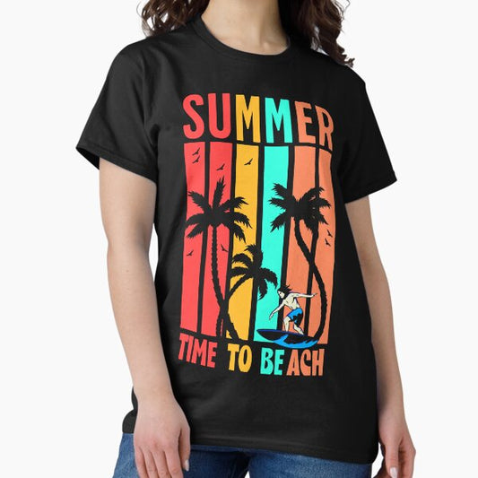 Summer time sticker T-Shirt