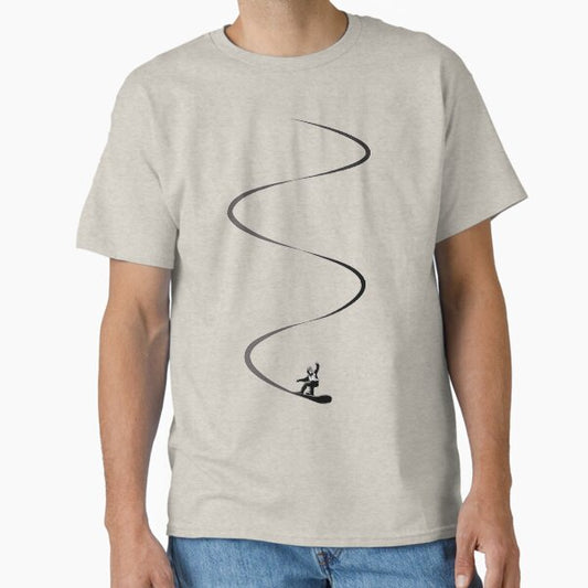 Snowboard lines T-Shirt