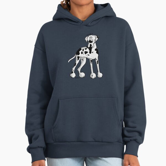 Great Dane Cartoon Hoodie