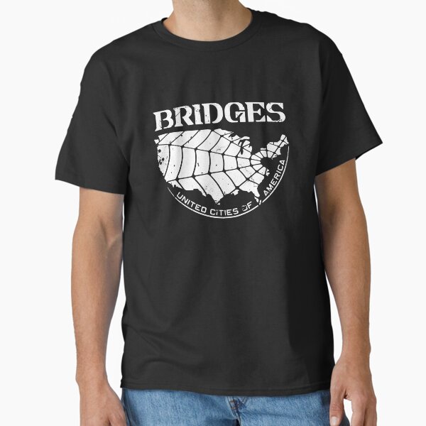 Bridges Aged Death Stranding Play games with science and strategy T-Shirt