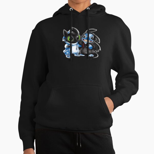 Stitch And Toothless Change Uniform Costume Uniform Hoodie