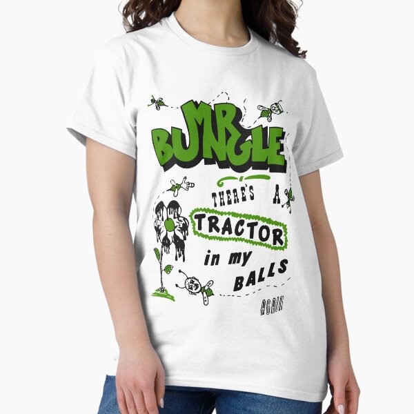 Men Women There'S A Tractor In My Balls Again Mr Bungle Rock Band Cute Graphic Gift T-Shirt