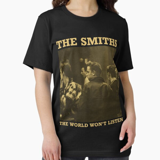 The Smiths The World Won't Listen Gift Men Women T-Shirt