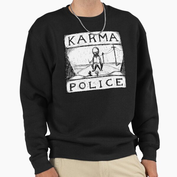Karma Police music video illustration Sweatshirt