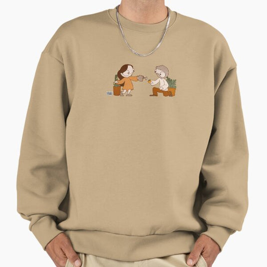 John & Catana With Plants! Sweatshirt