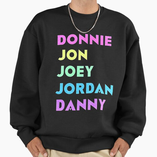 NKOTB Bling Name Sweatshirt