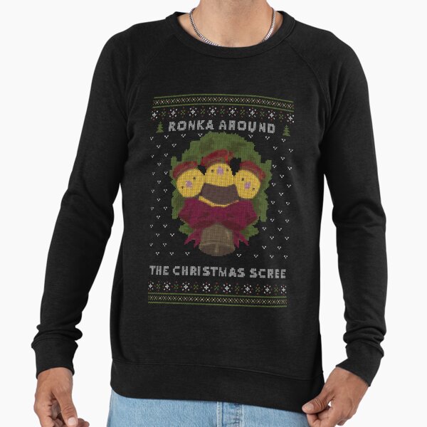 Ronka Around Ugly Christmas Sweater - XIV Lightweight Sweatshirt