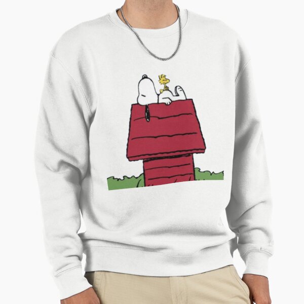 Snoopy & Woodstock – Chill on the Doghouse Roof Sweatshirt