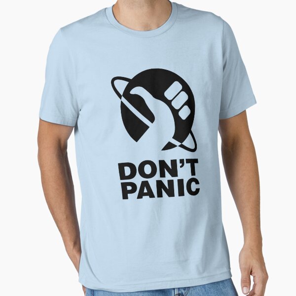 Don't Panic - Hitchhikers Guide T-Shirt