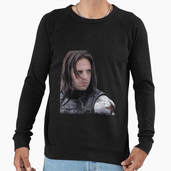 Bucky Barnes winter soldier Lightweight Sweatshirt