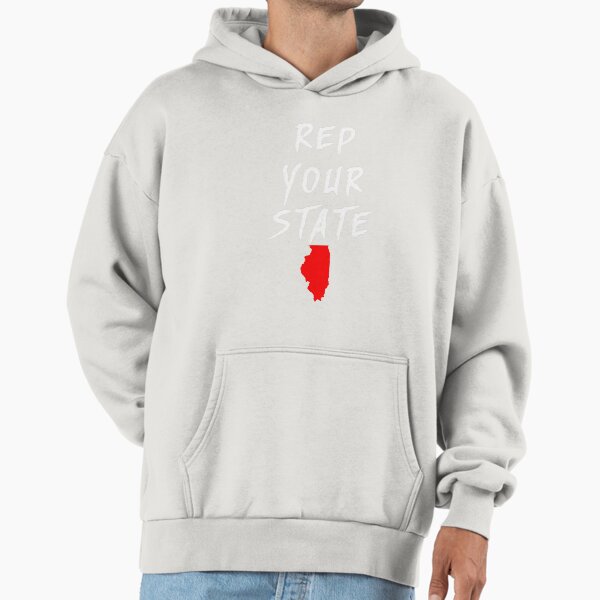 REP YOUR STATE ILLINOIS Hoodie