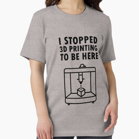 3D printer printing stopped hobby gift idea T-Shirt