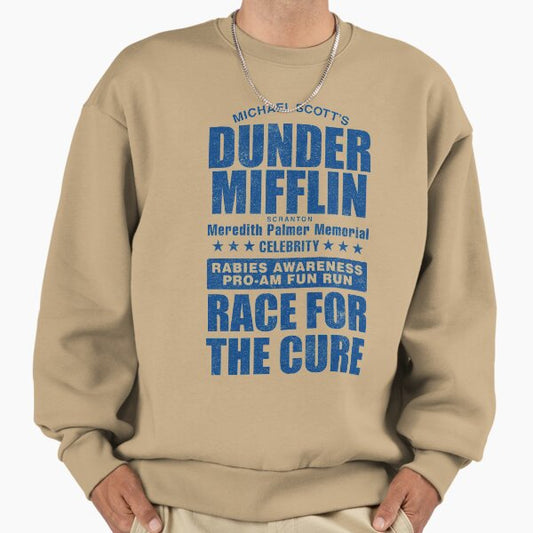 Dunder Mifflin Rabies Awareness Race for the Cure Sweatshirt