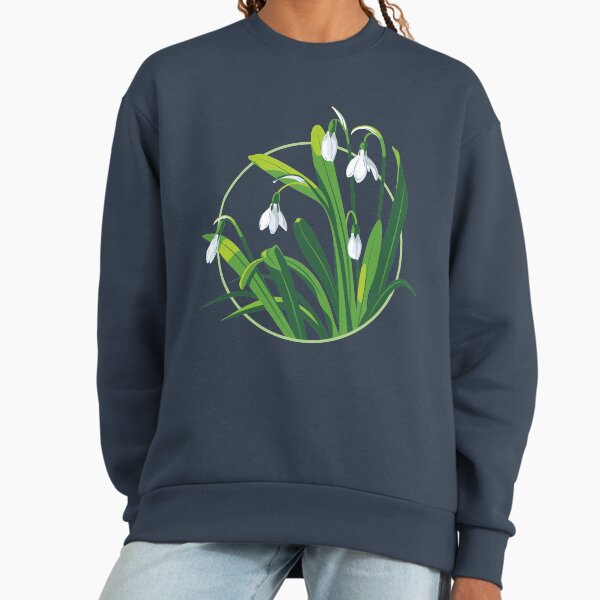 Snowdrop Flowers Sweatshirt
