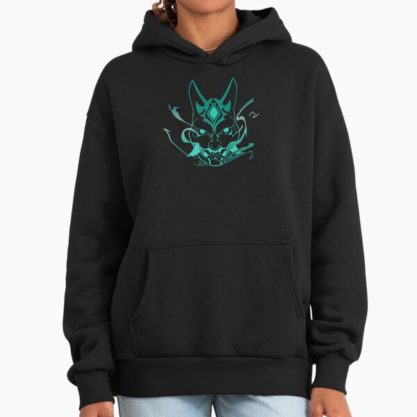 Xiao Yaksha Mask - Genshin Impact Fan Art Hoodie