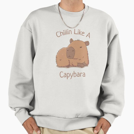 Chilin Like A Capybara Sweatshirt