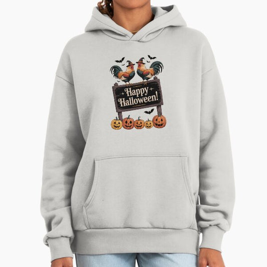 Halloween Chicken Halloween Fall Junk Journal Chicken Happy Halloween Hoodie