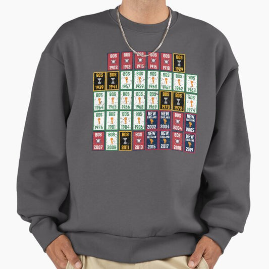 Fan of Fenway City Champions New England Boston Sports Championship Banner Title Sweatshirt