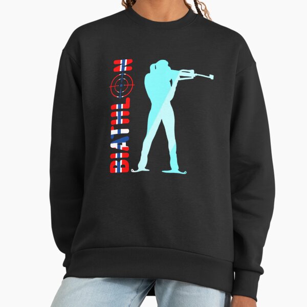 Biathlon Norway Flag | Norway Team Biathlon | Winter Sports Sweatshirt