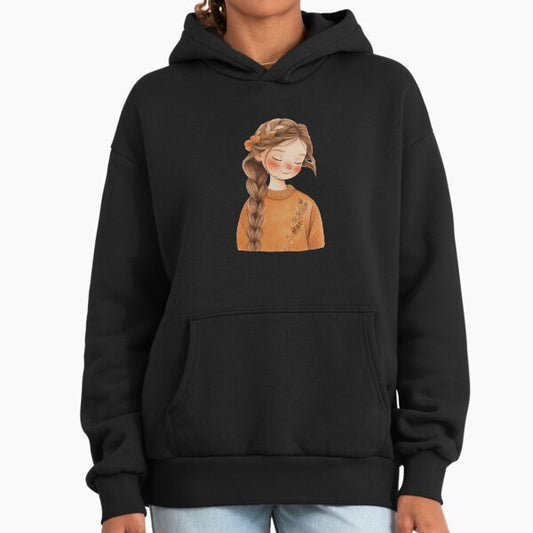 Cottagecore pretty autumn girl aesthetic Hoodie