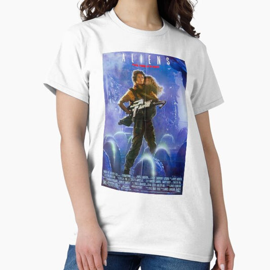 Aliens 1986 Poster T-Shirt