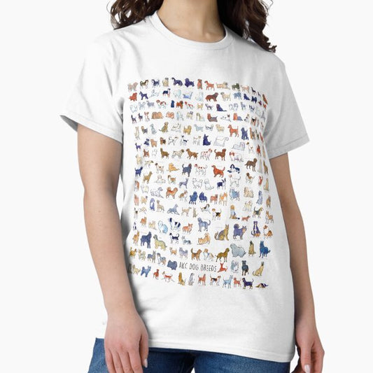 Every AKC Dog Breed T-Shirt