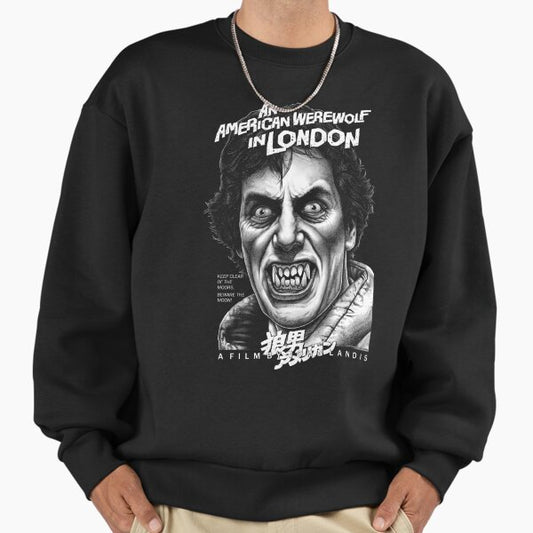 An American werewolf In London, Beware the moon, Cult Classic Sweatshirt