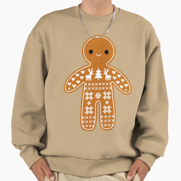 Sweater Pattern Gingerbread Cookie Sweatshirt