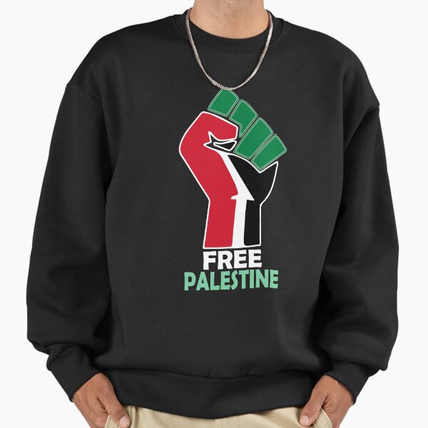 FREE PALESTINE, FREE GAZA PALESTINE FLAG ARABIC Sweatshirt