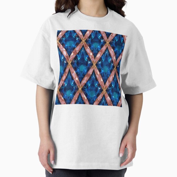 Geometric Jewel Pattern T-Shirt