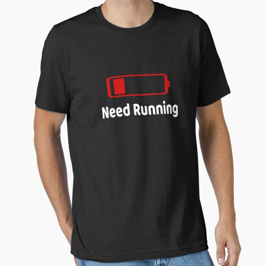 Low Battery Need Running TShirt Activities Hobbies Gift T-Shirt
