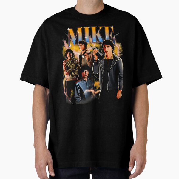 Mike Retro 80S Electric Portrait Tee T-Shirt