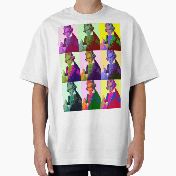 Ludwig Van Beethoven Pop Art T-Shirt