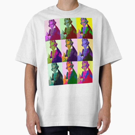 Ludwig Van Beethoven Pop Art T-Shirt