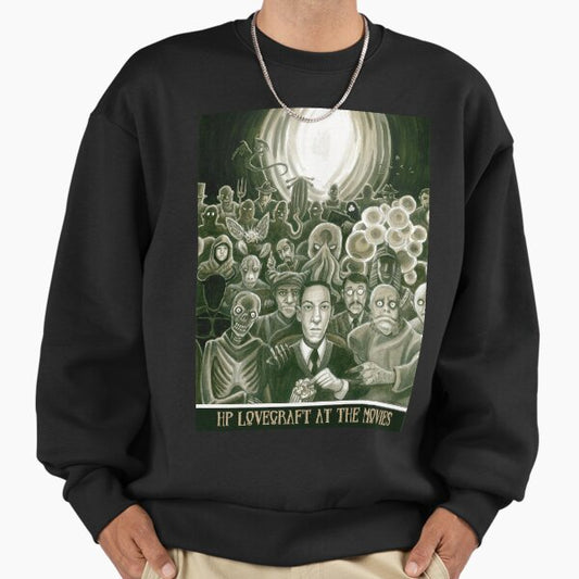 HP Lovecraft At The Movies Sweatshirt