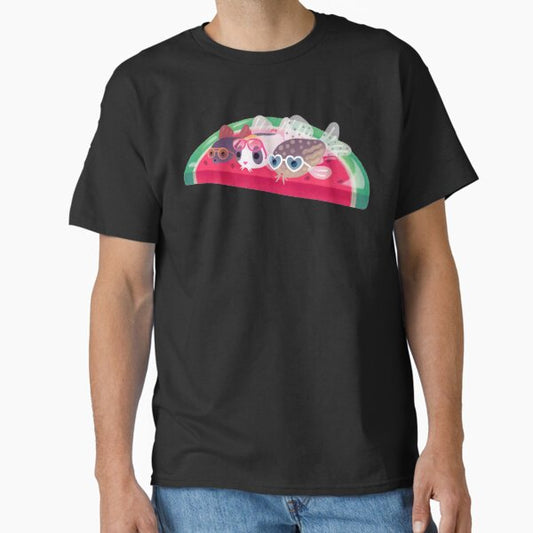 Cory cats in the swimming pool T-Shirt