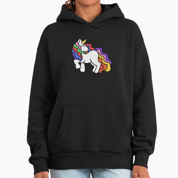 Retro Rainbow Unicorn Hoodie