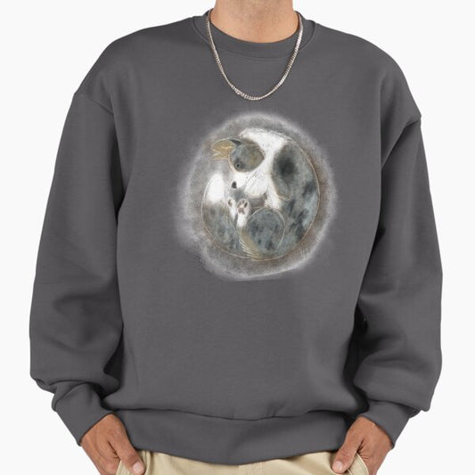 Pastel Cardigan Welsh Corgi - Blue Sweatshirt