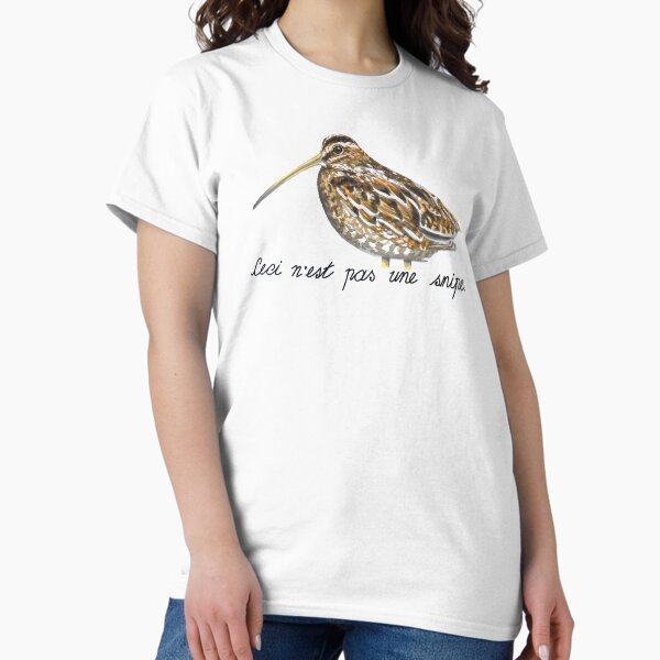 Ceci N'est Pas Une Snipe (Wilson's Snipe) T-Shirt