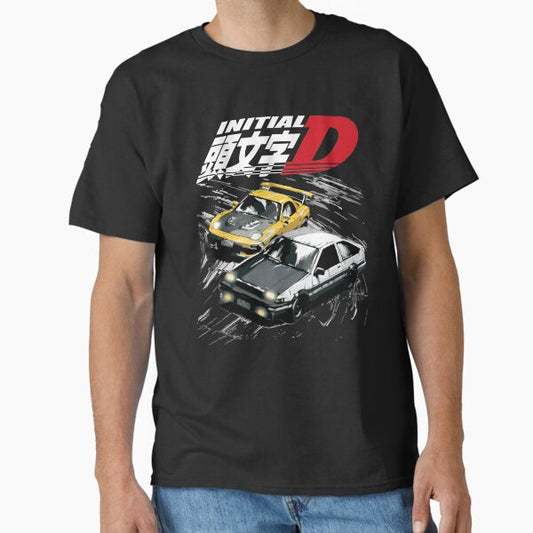 Mountain Drift Racing Initial D Tandems AE86 T-Shirt