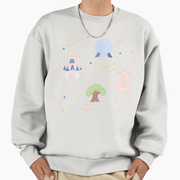 Four Magic Kingdoms Pattern Sweatshirt